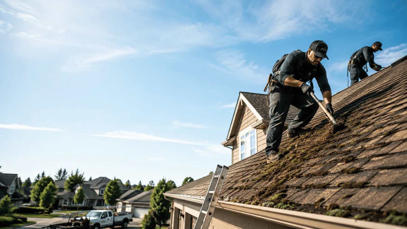 Roof Moss Removal in Saint Joseph, MO near me